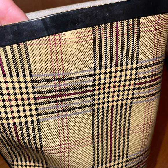 Henry Ferrera Plaid Wedge Rain Boots - Picture 9 of 11